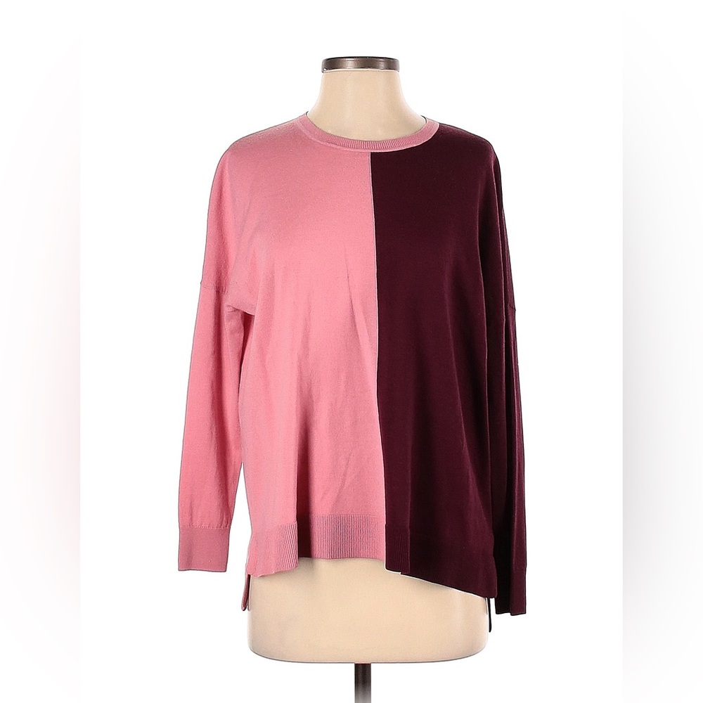 LK Bennett Colorblock Fraya Sweater pink S.   Gg